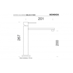 Bateria Schock NEILOS 572.000 Chrom